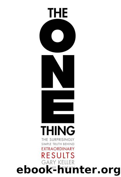 the one thing gary keller ebook free download